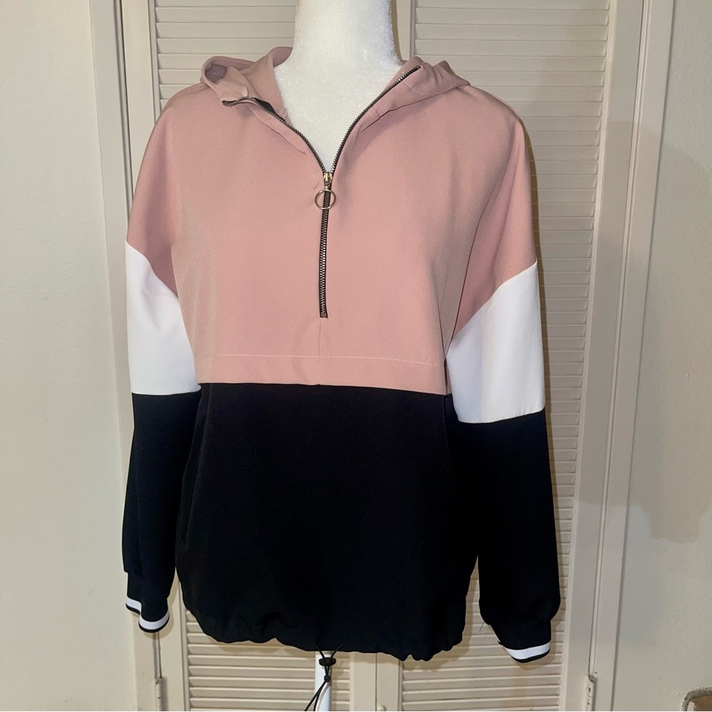 Zara color block pull over